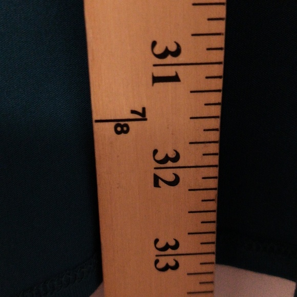 Solid Teal Women's Cardigan / 2X - Picture 6 of 6